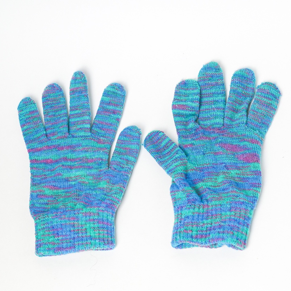 Gloves Teal Turquoise